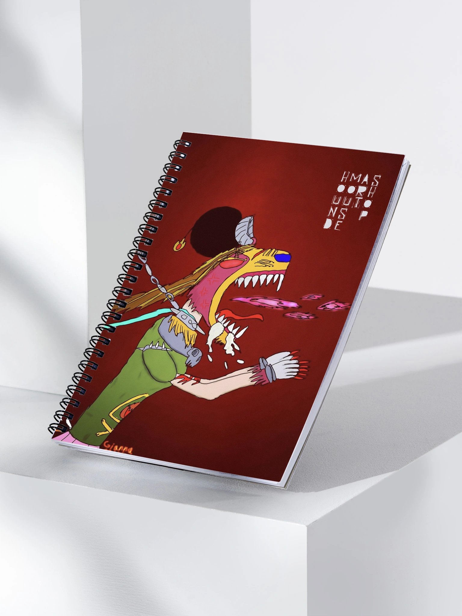 Houndmouse Unleashed Spiral Notebook product image (3)