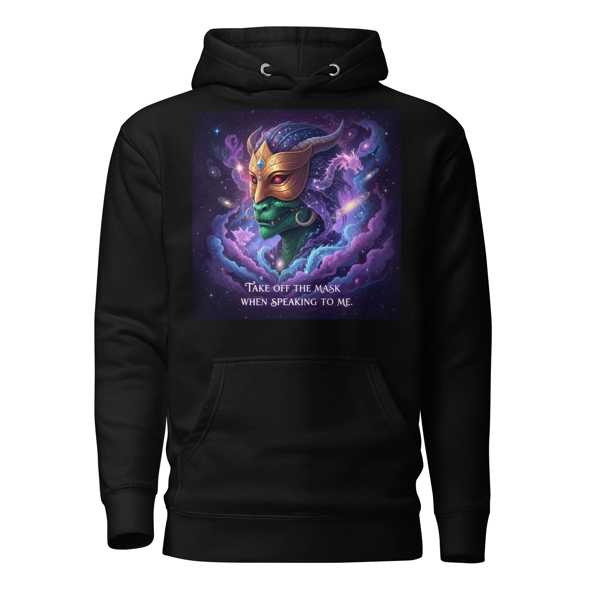 Galactic Mask Off Dragon Hoodie product image (1)