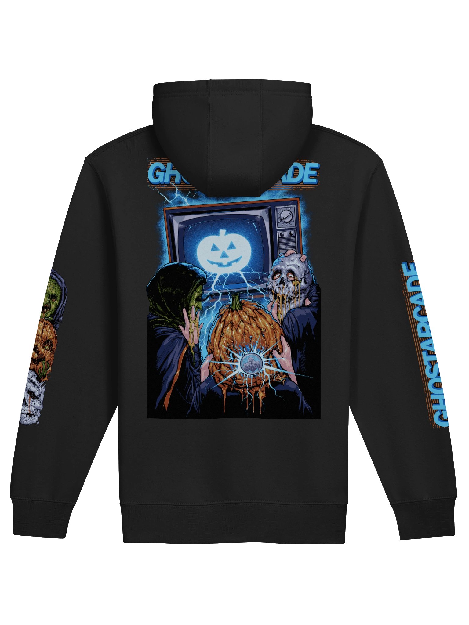 Novelty Scare Zip-Up Hoodie product image (2)