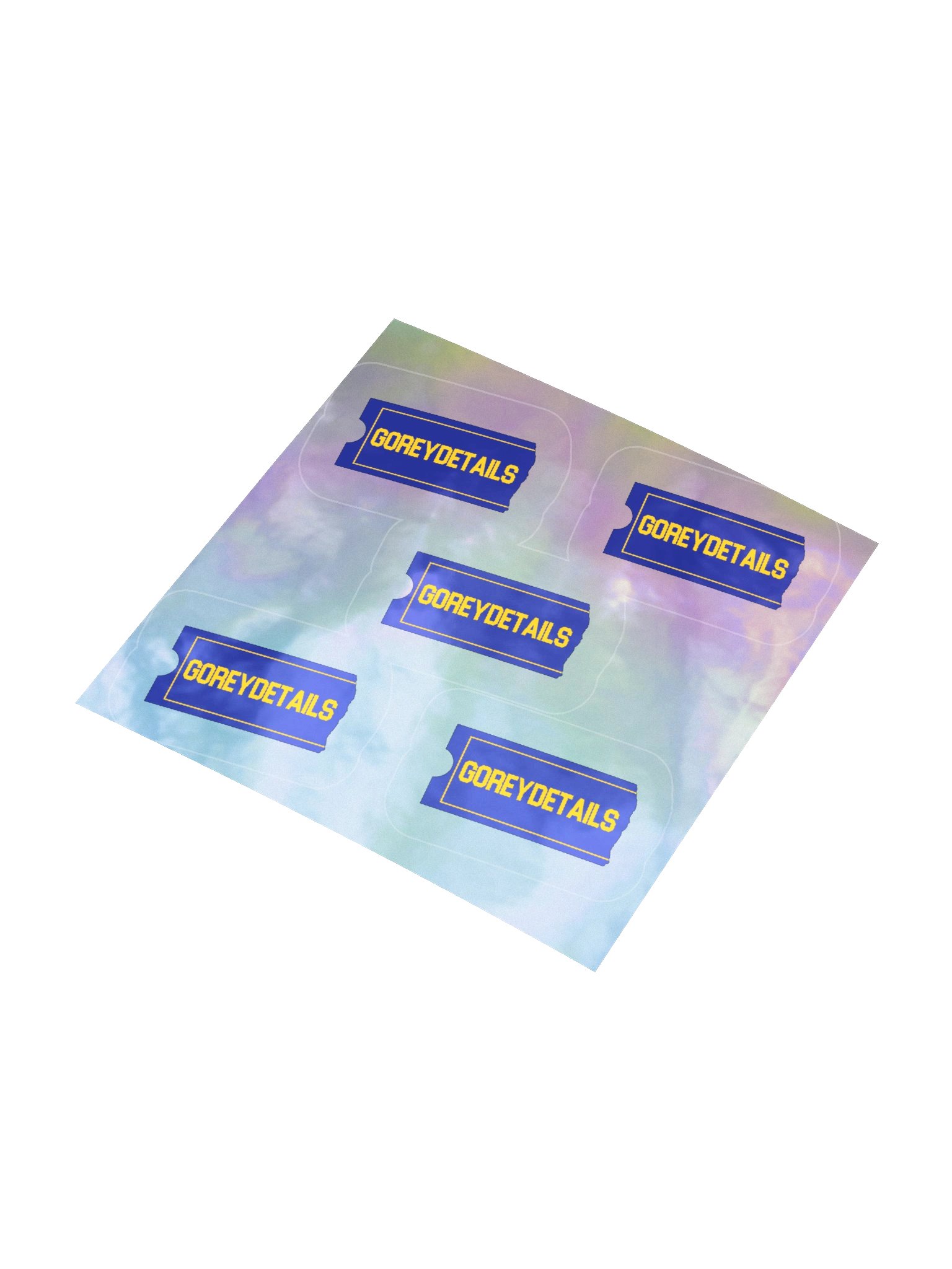 Be Kind, Please Rewind - Kiss-Cut Holographic Sticker Sheet product image (8)