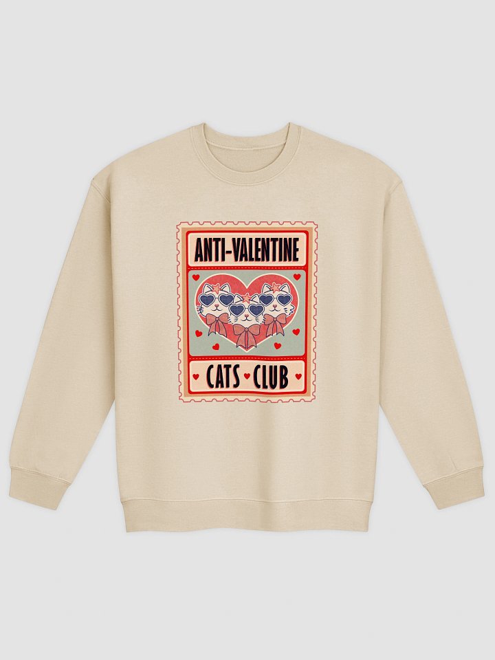 Galentine Cats Club - Crewneck Sweatshirt product image (1)