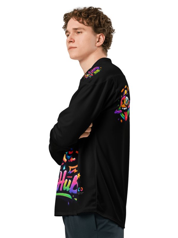 LIMITED EDITION - CNX Core All-over print Unisex Long Sleeve Tee — LoonyHub 002 product image (8)