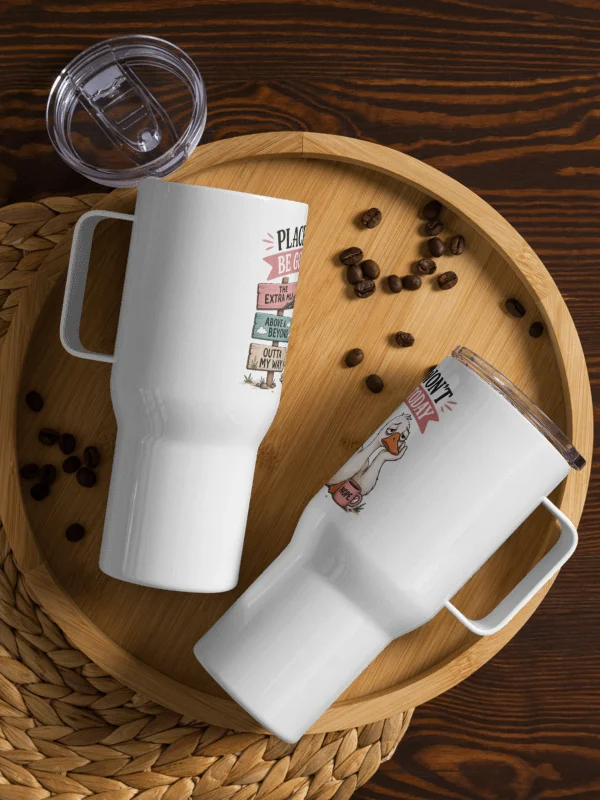 Nope Duck Travel Mug product image (3)