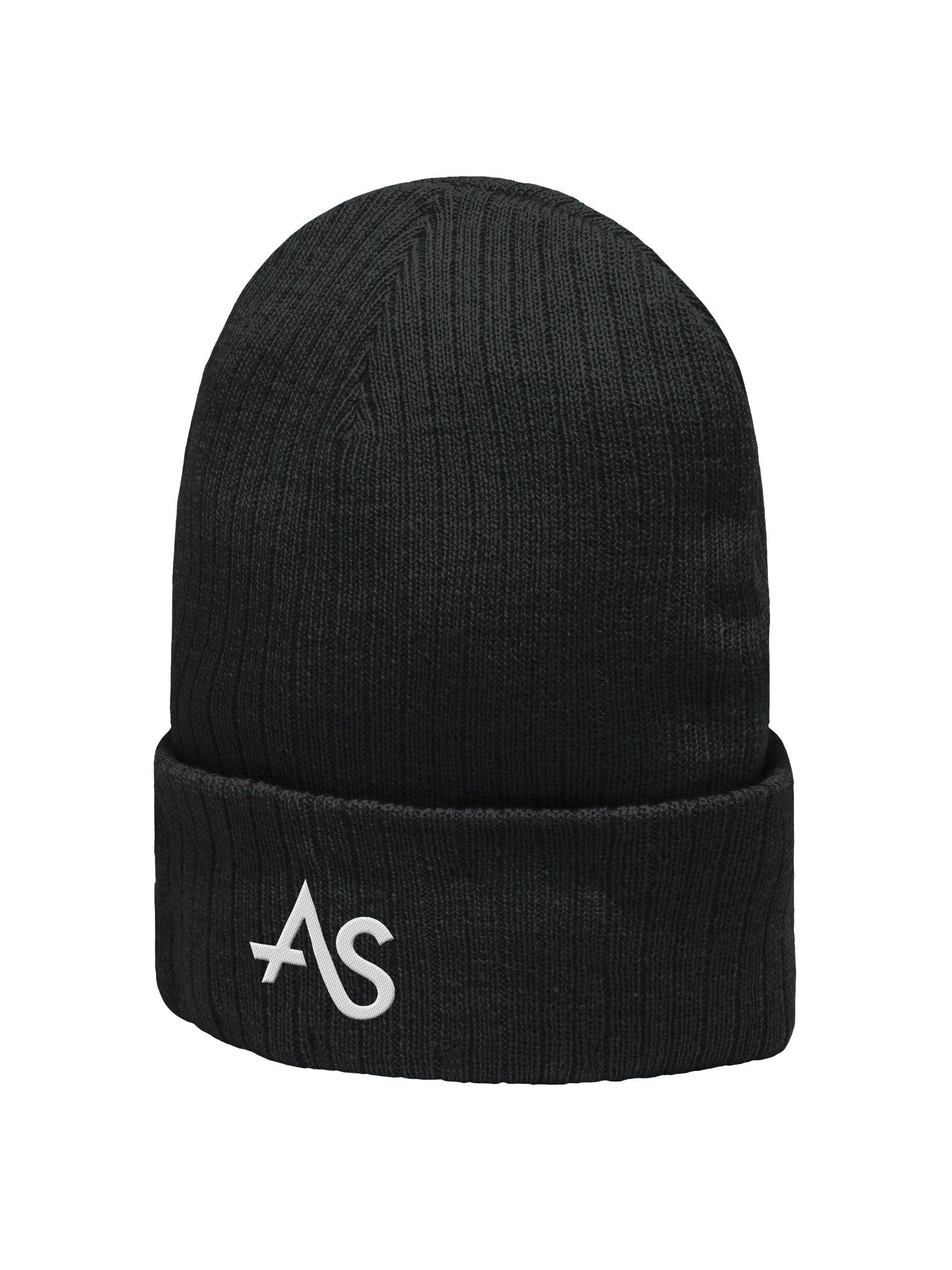 AS Logo Ribbed Beanie product image (1)