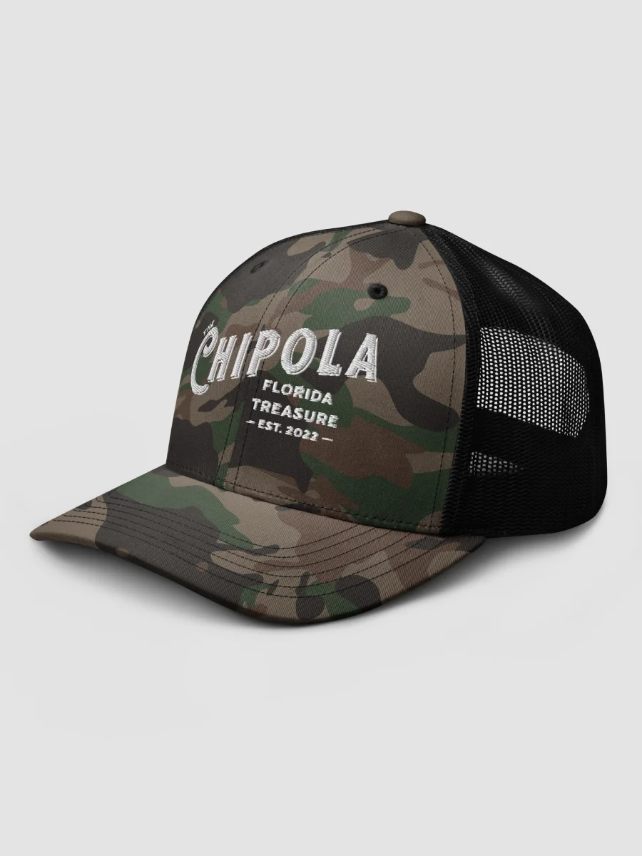 The Chipola Camouflage Trucker Hat product image (4)