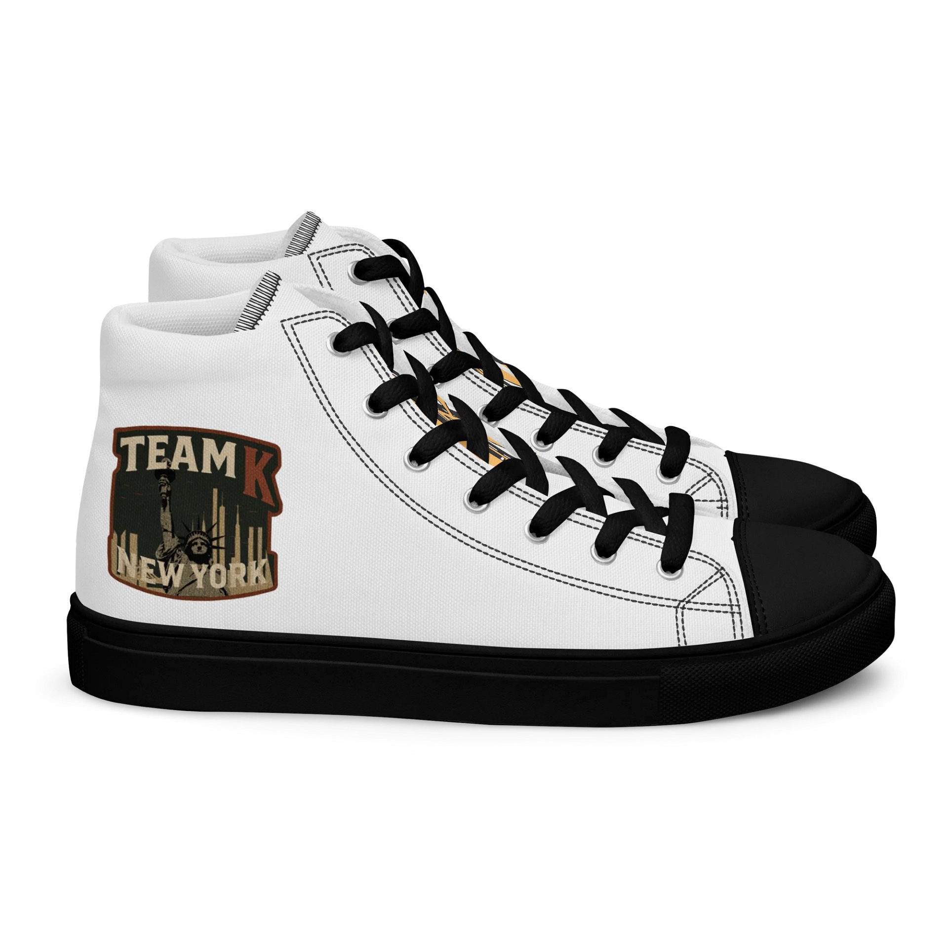 Team K New York Women's High Top Canvas Shoes product image (2)