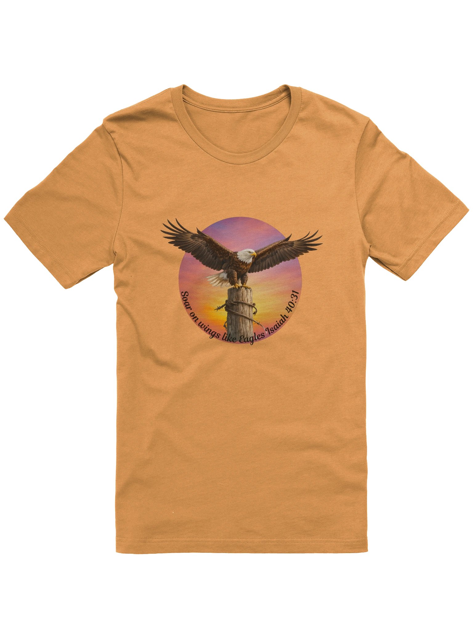 Eagle Wings Isaiah 40:31 T-Shirt product image (4)