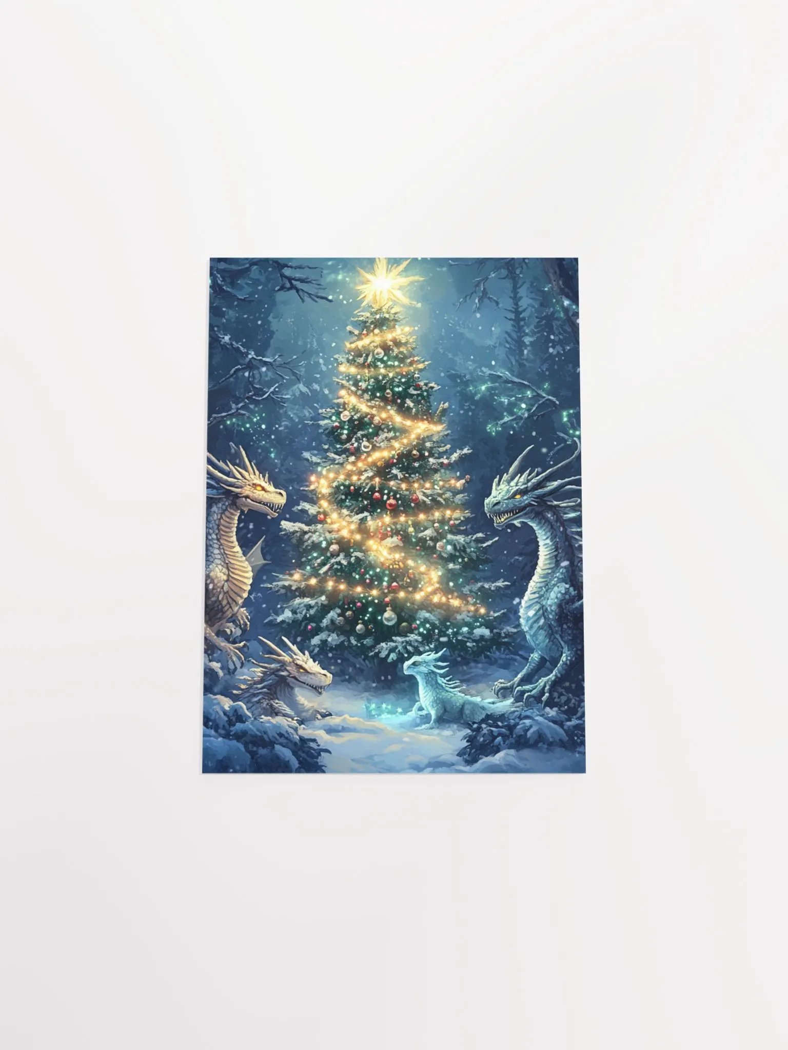 Dragon Christmas Poster product image (22)