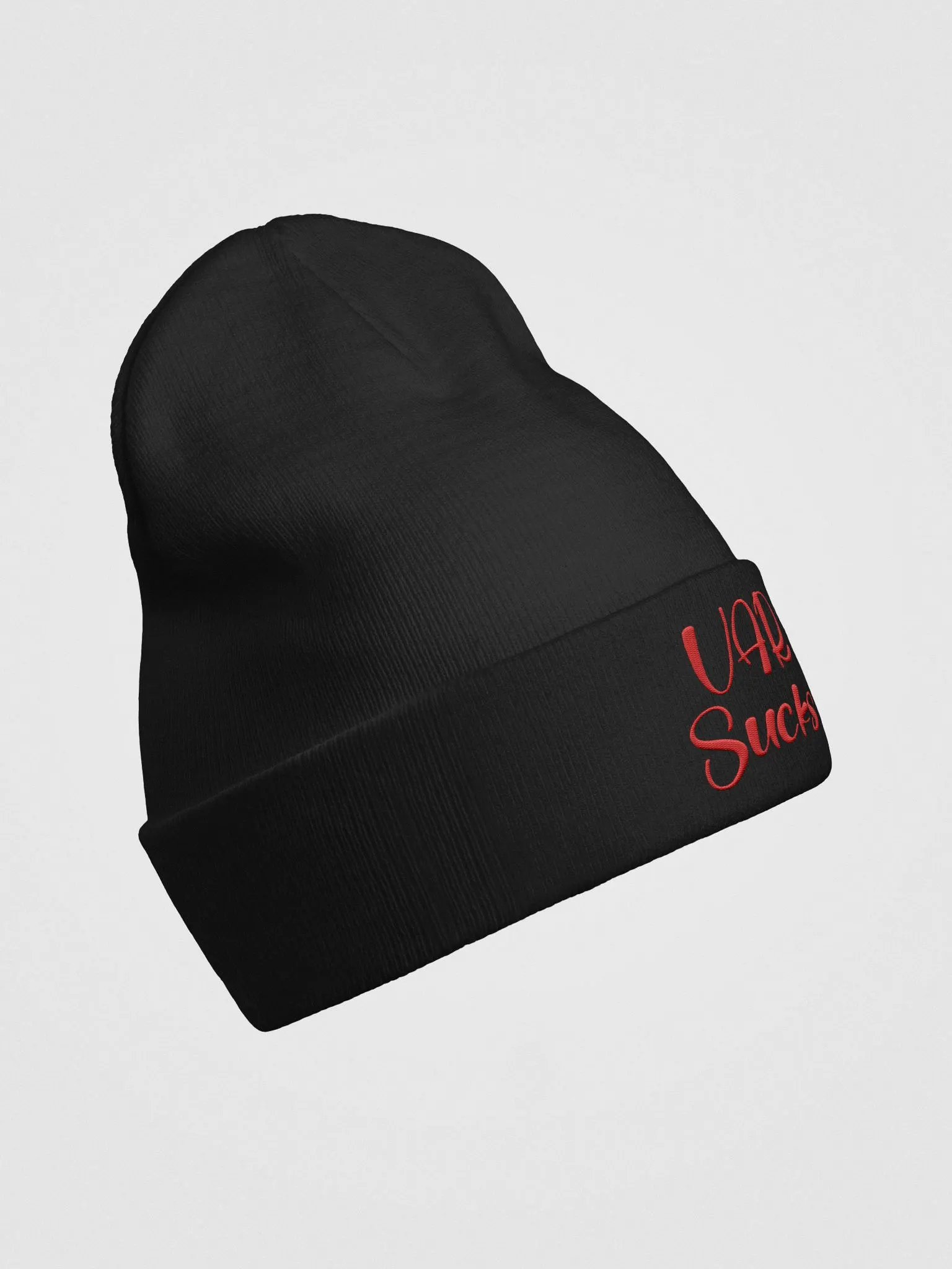 Bold Statement VAR Sucks Knit Beanie product image (4)