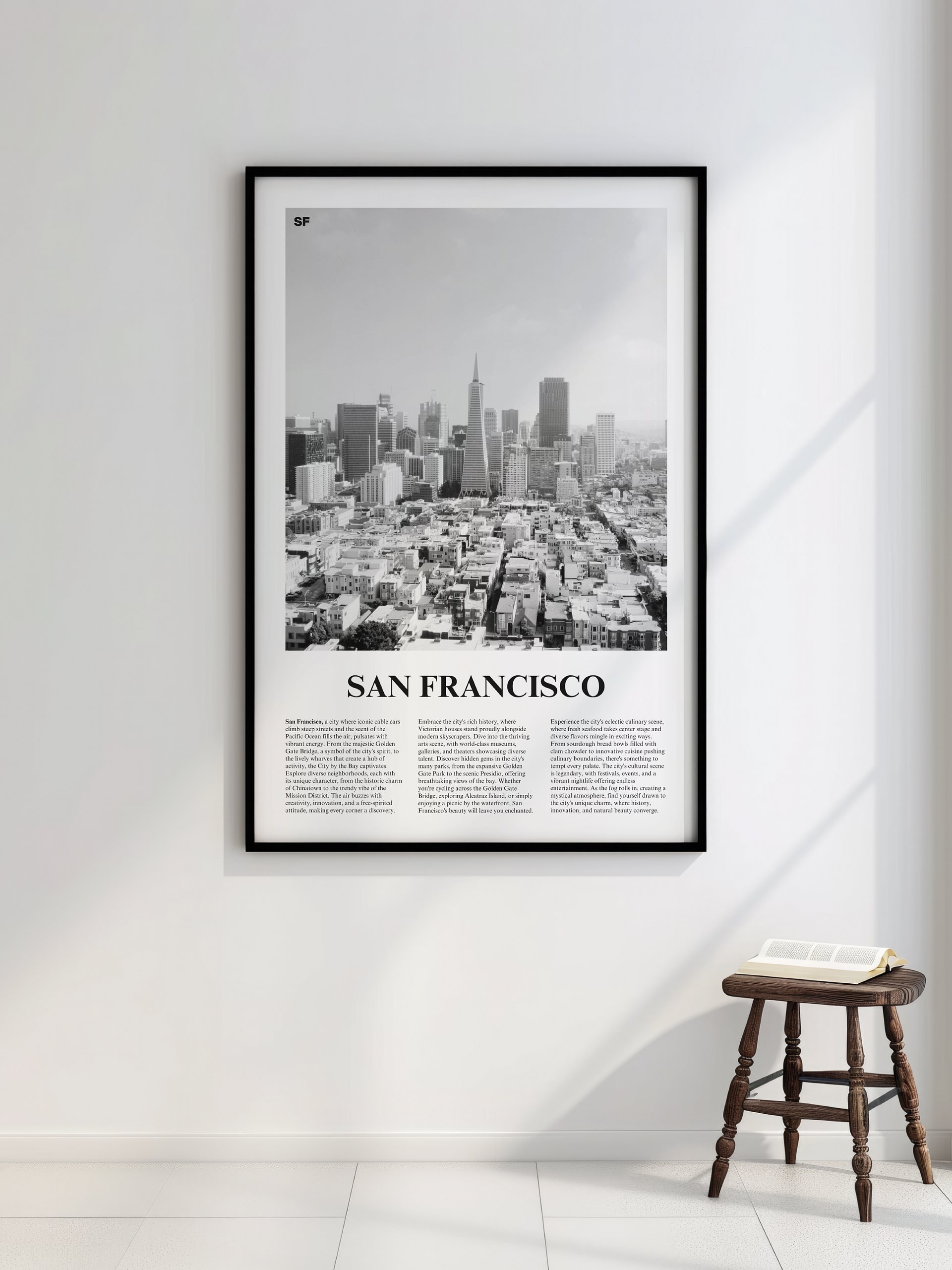 San Francisco 02 Newspaper Poster product image (2)