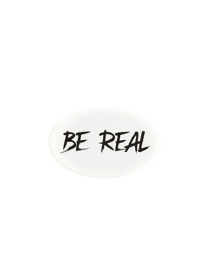 BE REAL Sticker product image (1)