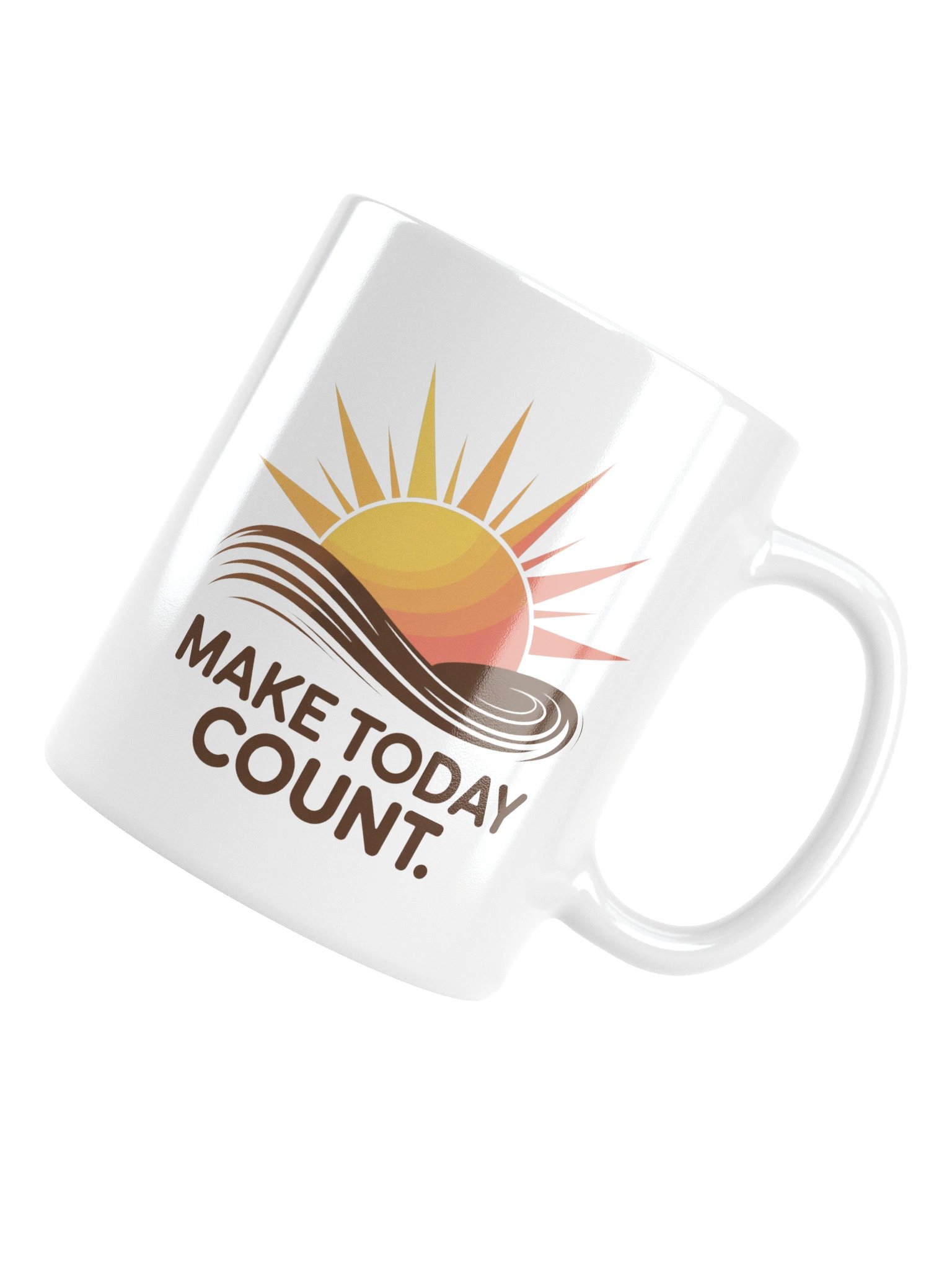 Make Today Count Motivational Coffee Mug – Positive Daily Reminder product image (6)