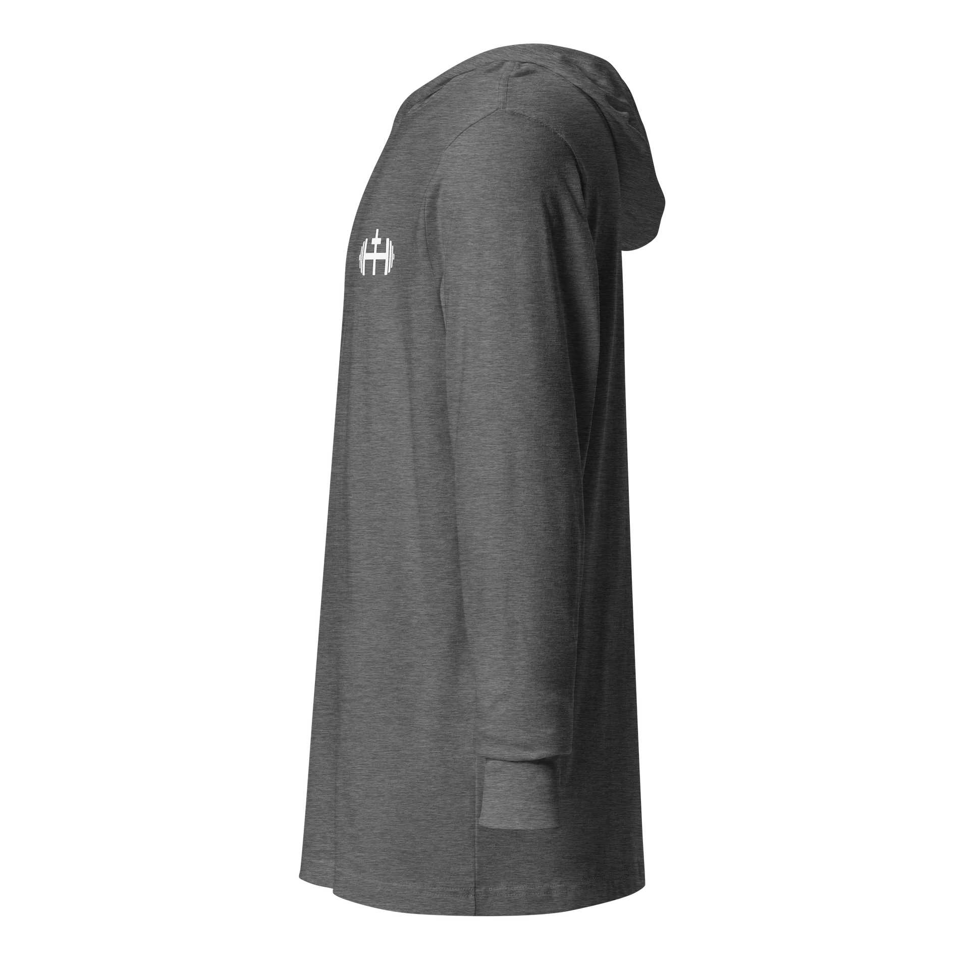 His House Unisex Hooded Long Sleeve Tee by His House