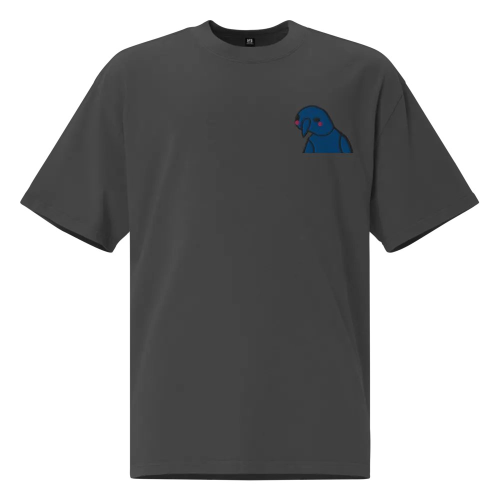 BlushSki Embroided Oversized Tee product image (1)