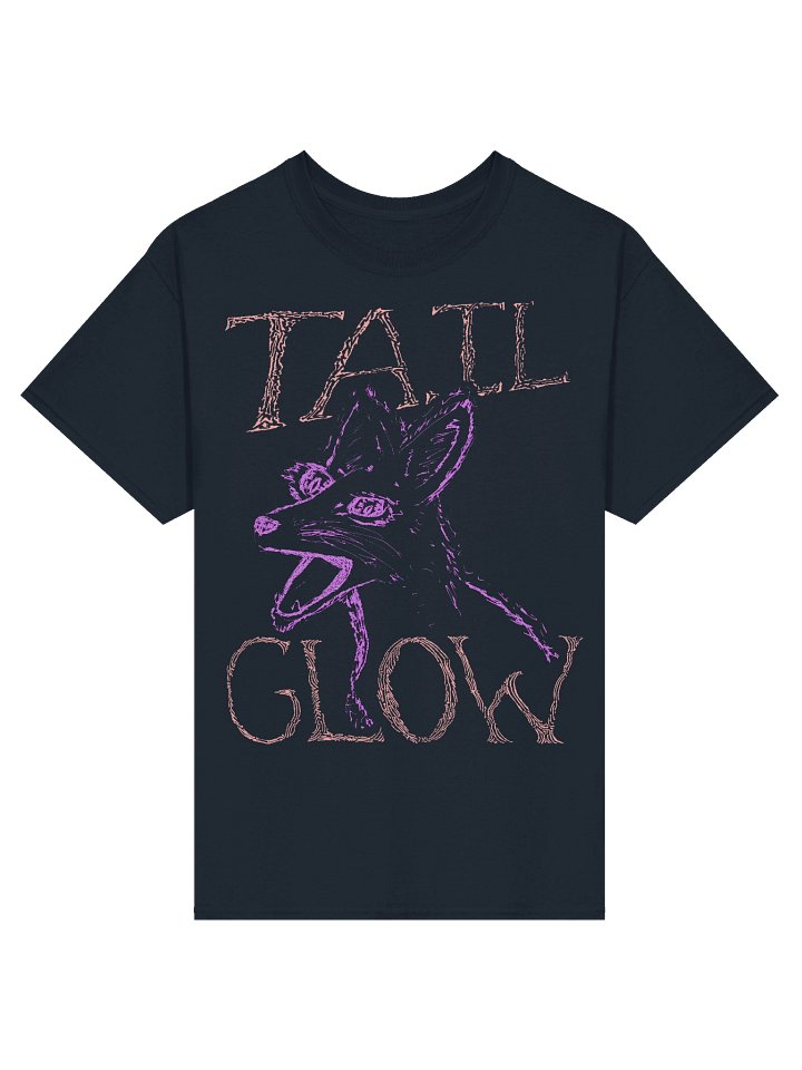 Tail Glow - Screaming Fox T-shirt - Navy product image (1)