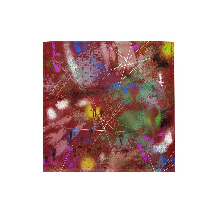 SplatterWear 'Radish' Bandana product image (1)