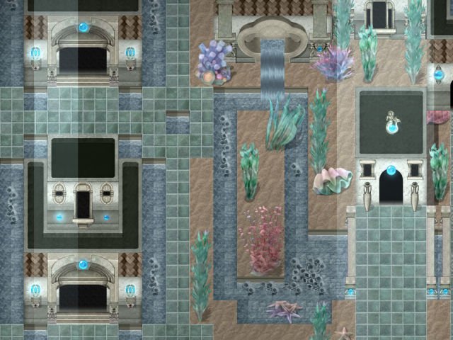 KR Mermaid City Tileset for RPGs | Kokoro Reflections