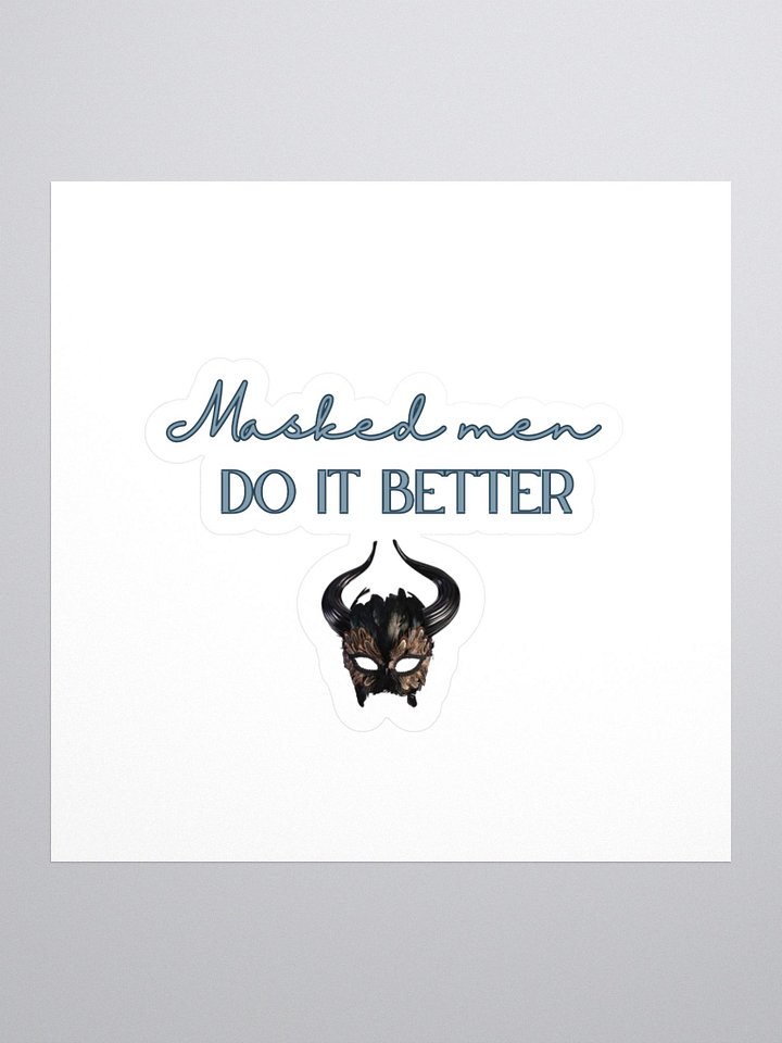 Masked men Sticker product image (1)