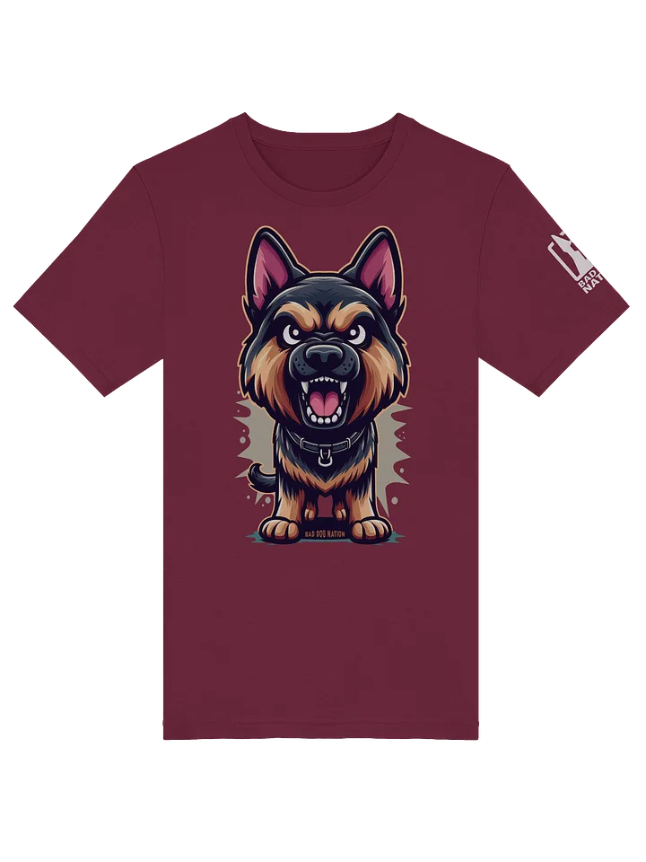 German Shepherd Angry Pup - Premium Unisex T-shirt product image (1)