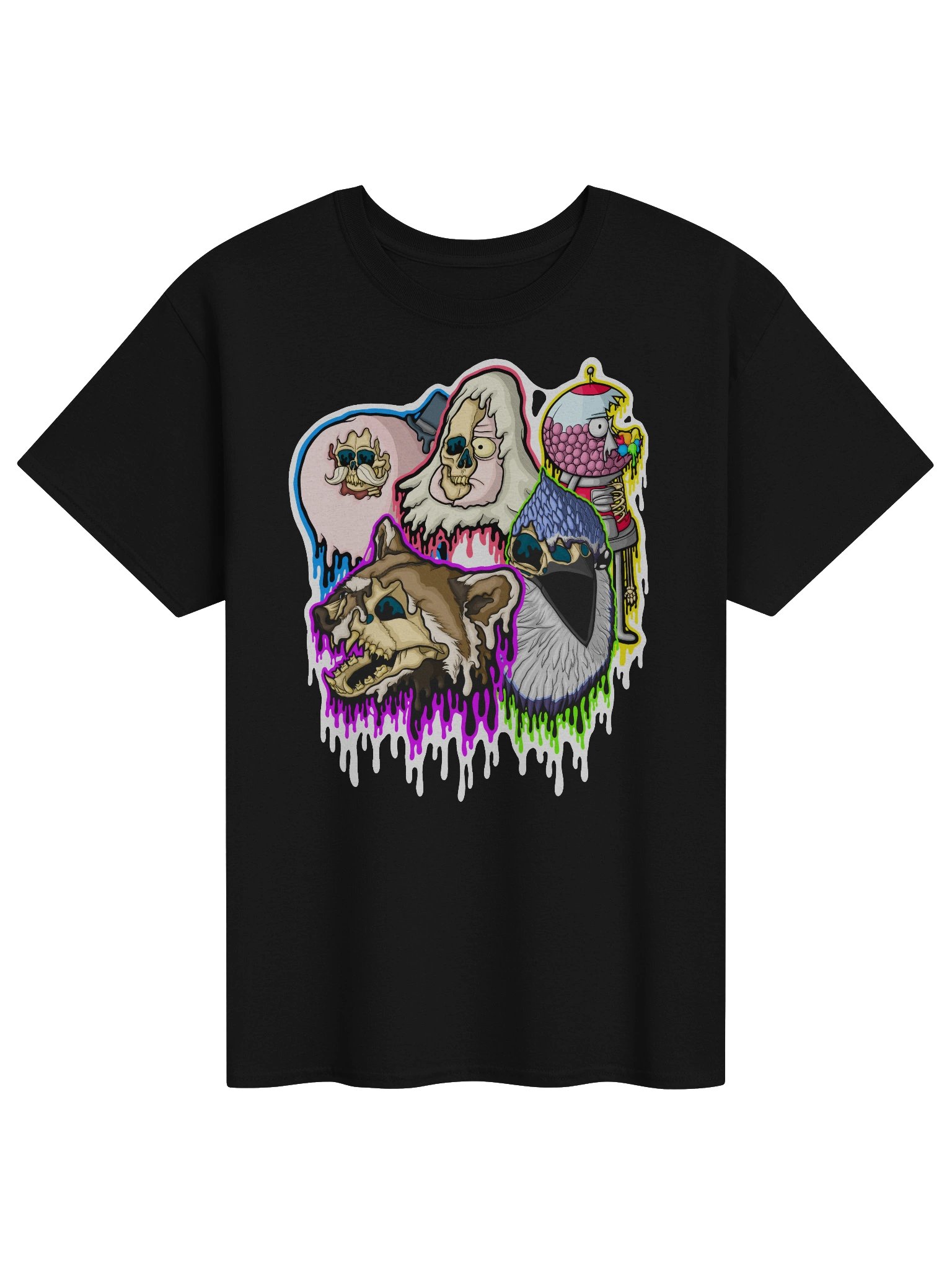 Drippy Park Friends and Their Skulls Tee product image (1)