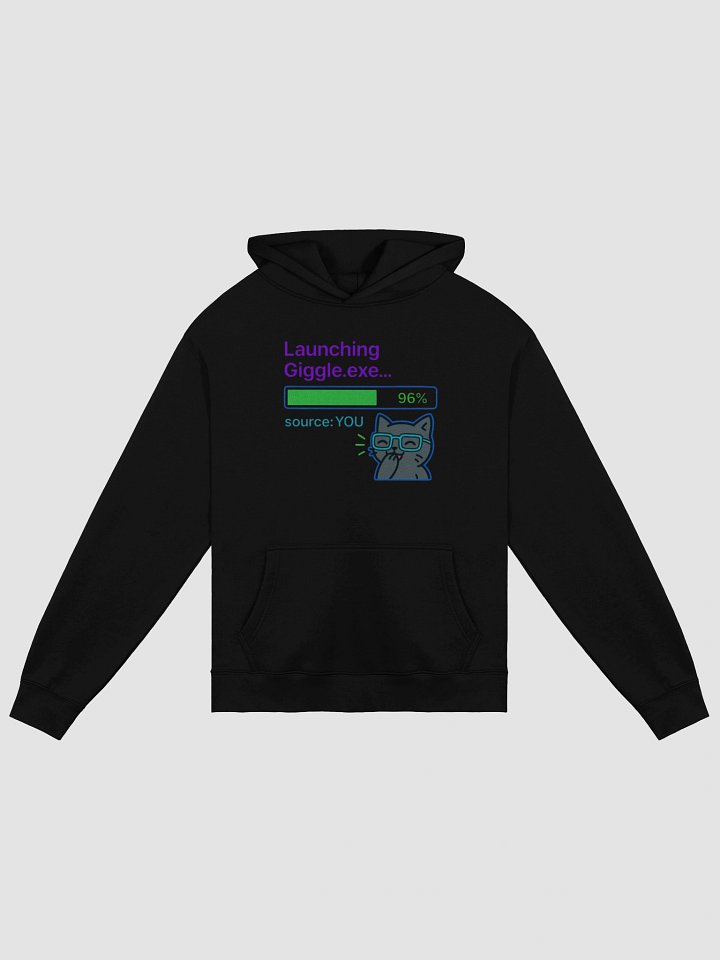 "Giggle.exe" - NPG Hoodie product image (1)