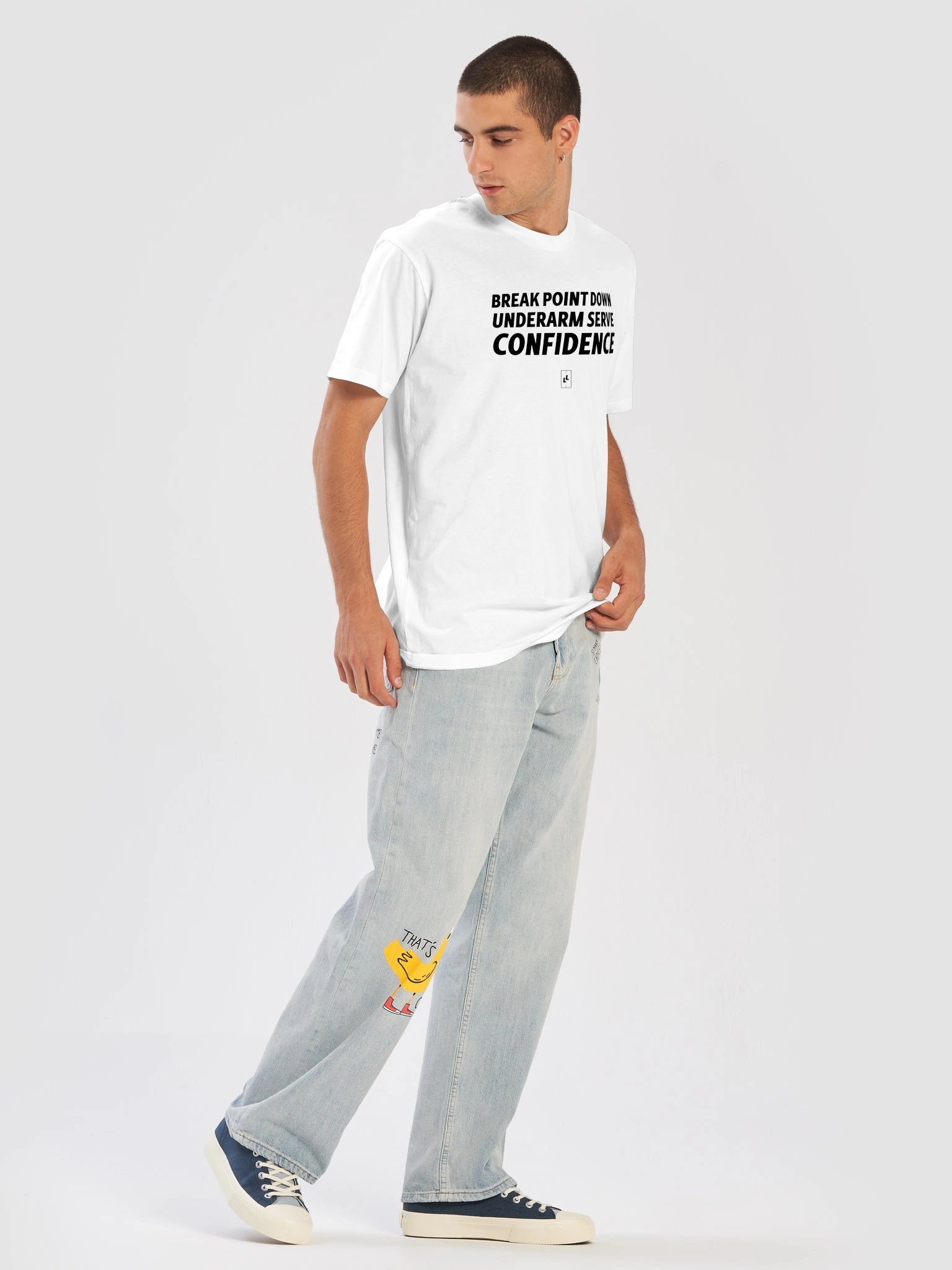 Break Point Down Underarm Serve tee product image (9)