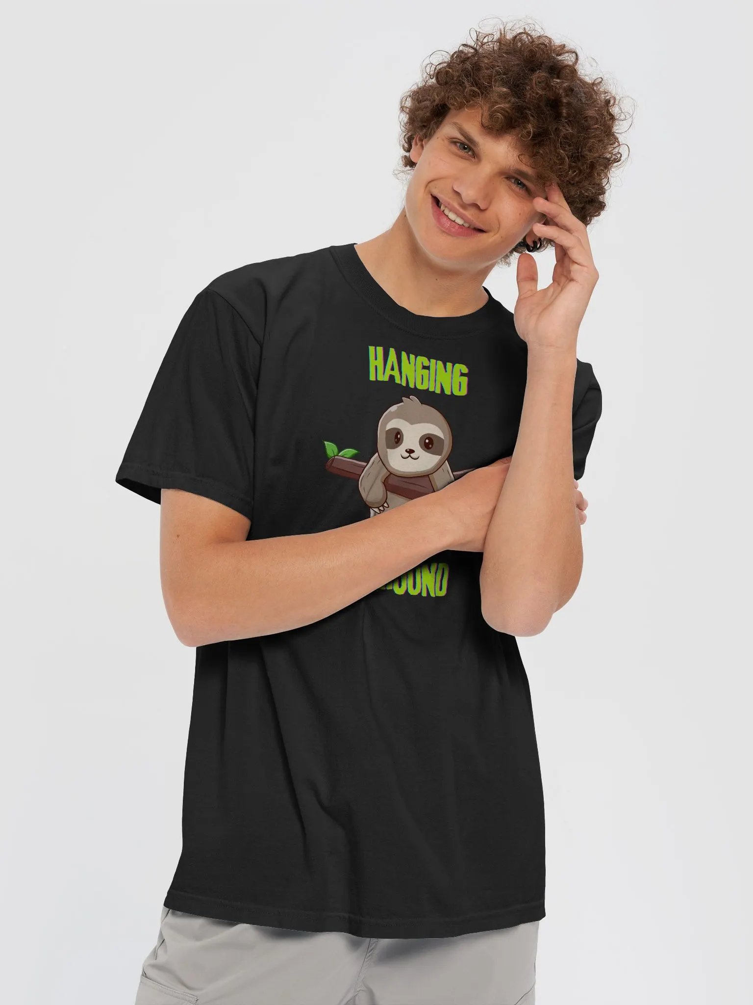 Hanging Around Sloth T-Shirt product image (5)