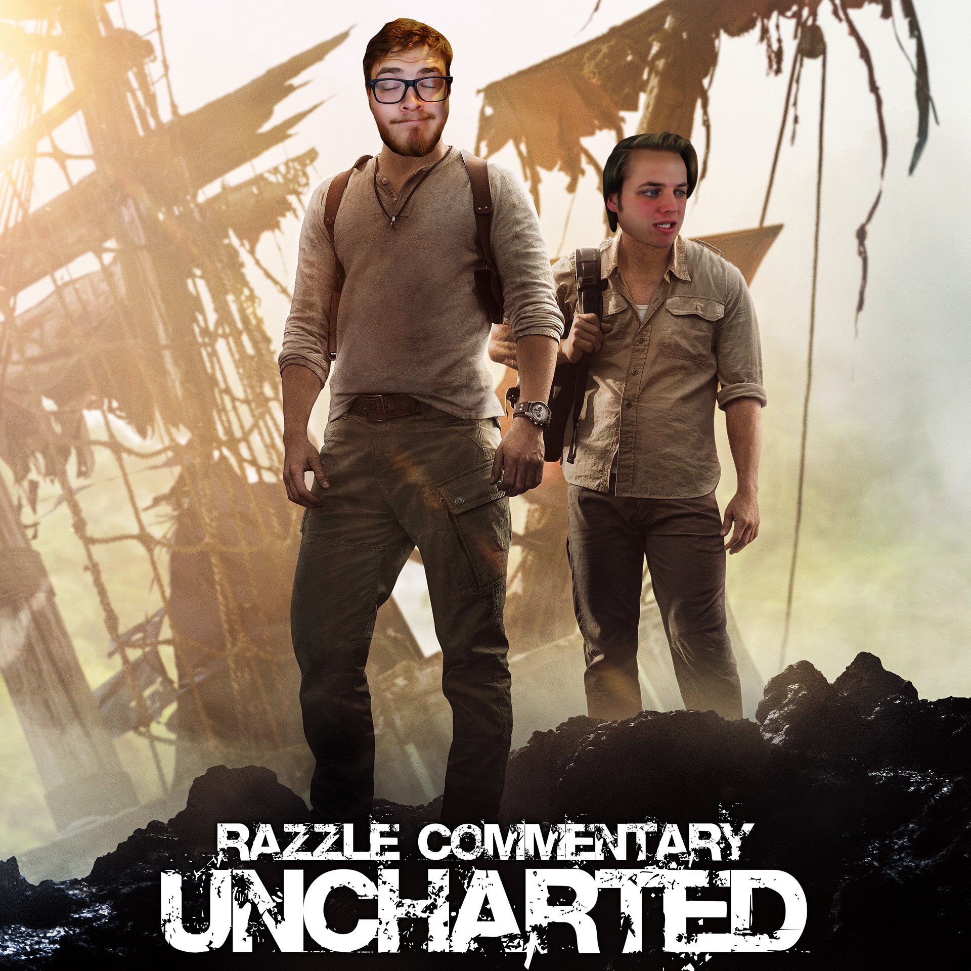 Uncharted (2022) RAZZLE Commentary Full Audio Track product image (1)