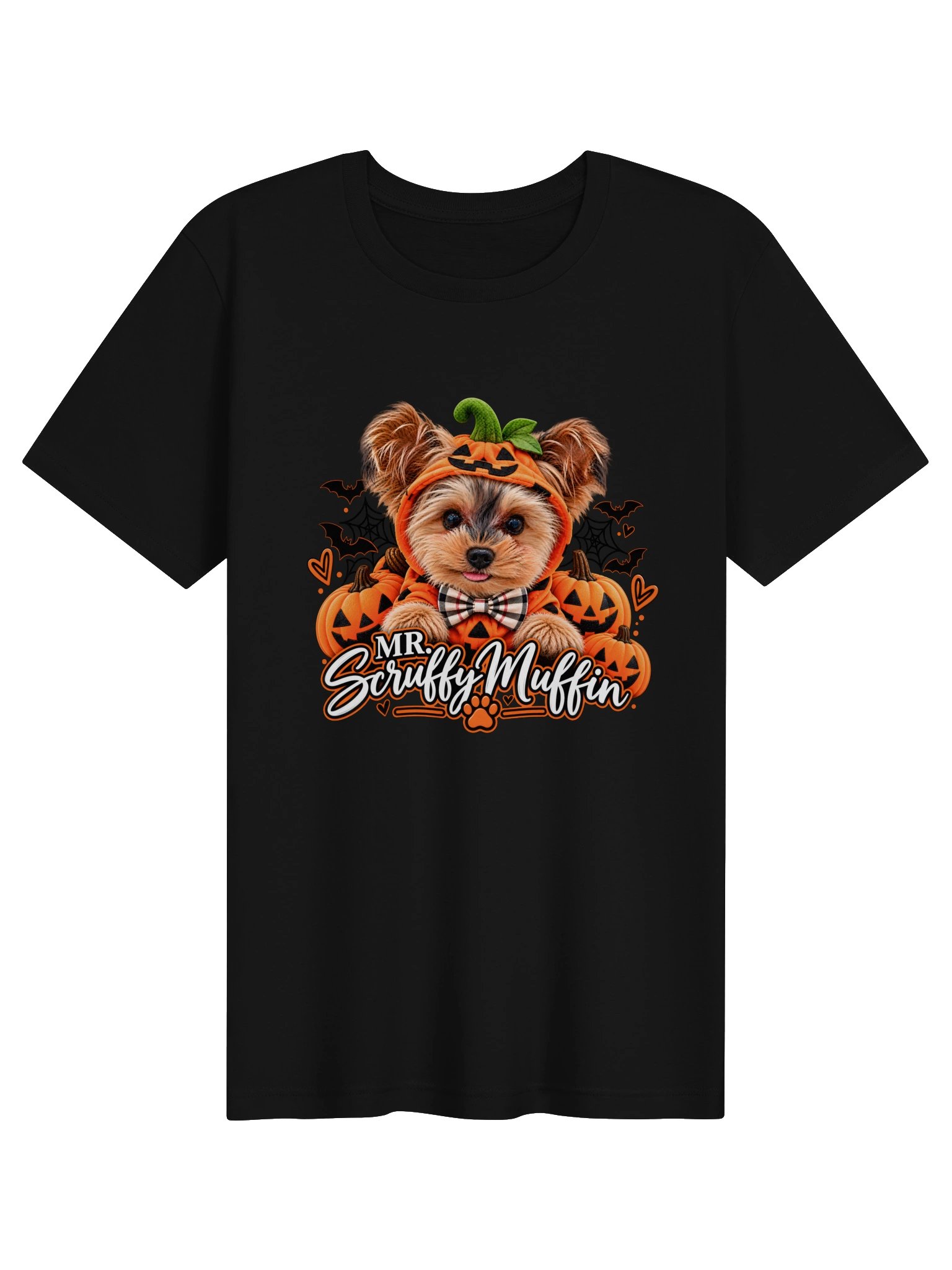 🎃🐾 Mr. Scruffy Muffin Halloween Tee product image (1)