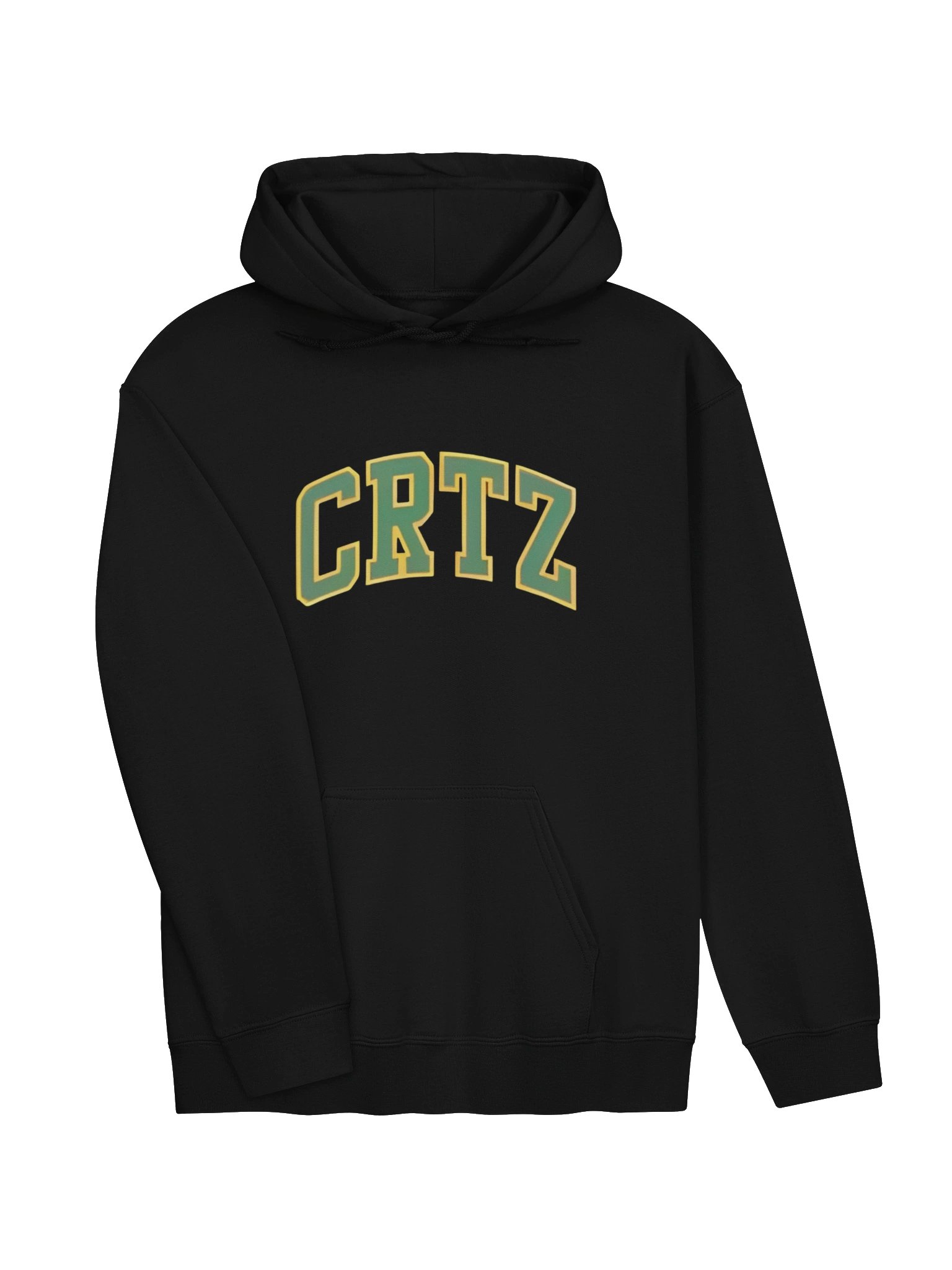 Corteiz Crtz Dropout Hoodie Black/Green product image (3)