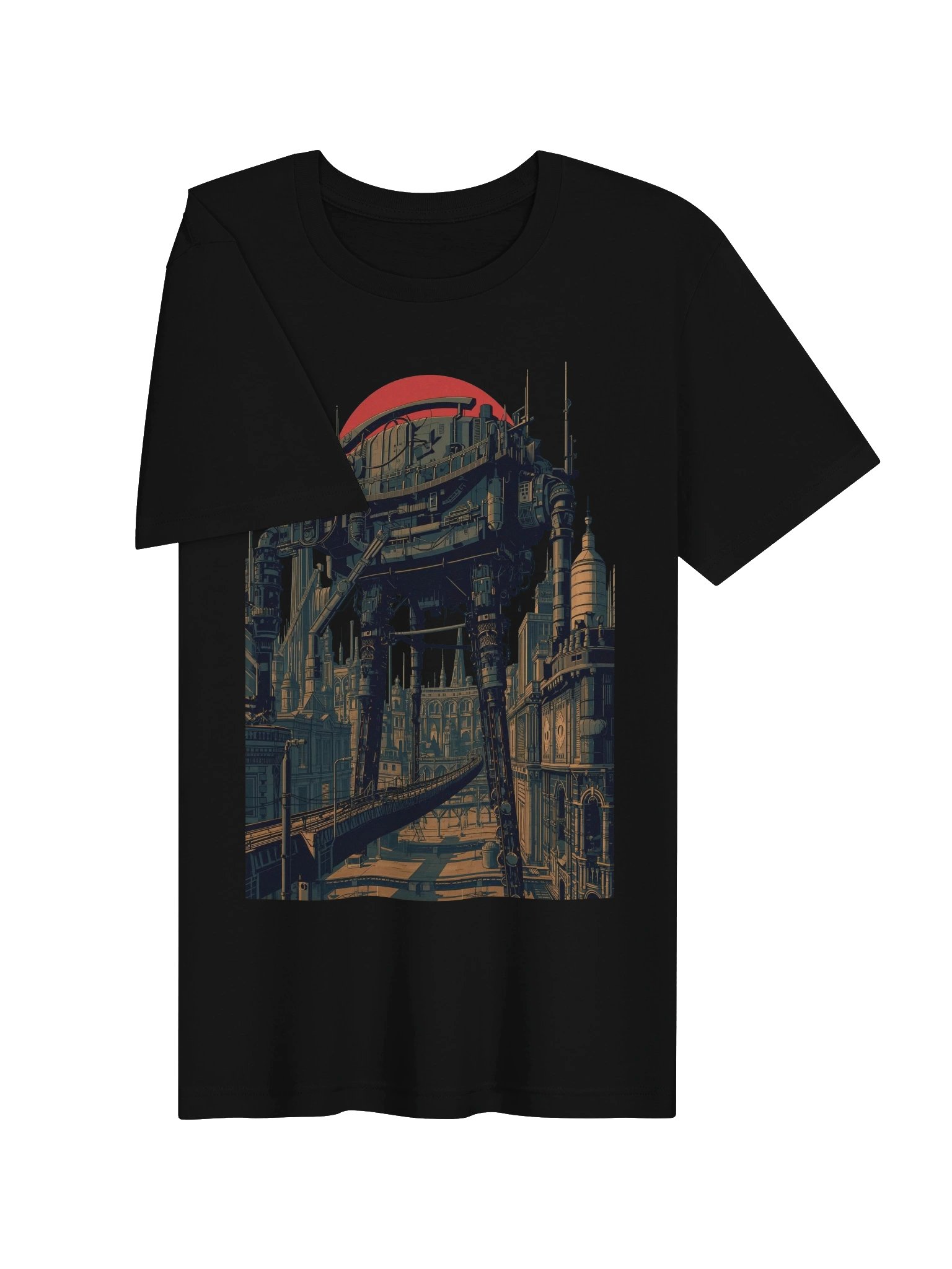 Red Sun Walker Lightweight T-Shirt product image (6)