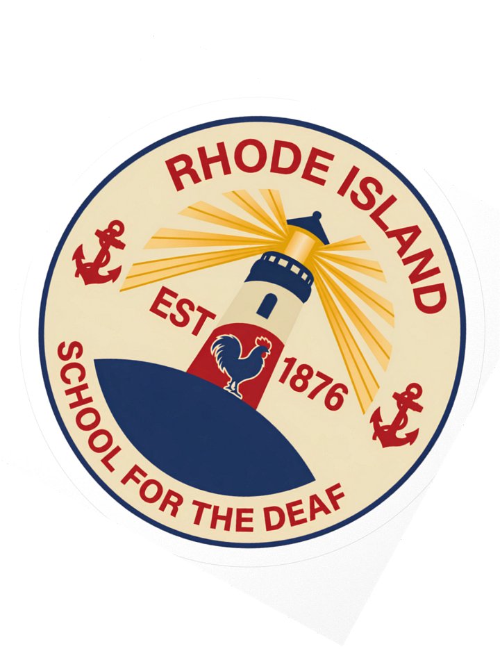 RISD Alternate Lighthouse Emblem Sticker product image (5)