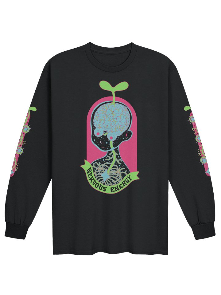 Nervous Energy Long Sleeve Tee | Front Design product image (1)