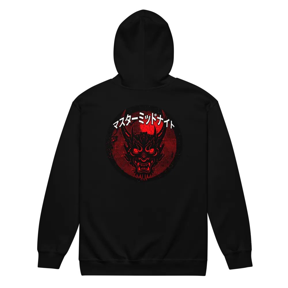 Midnight Oni Blend Zip Hoodie product image (7)