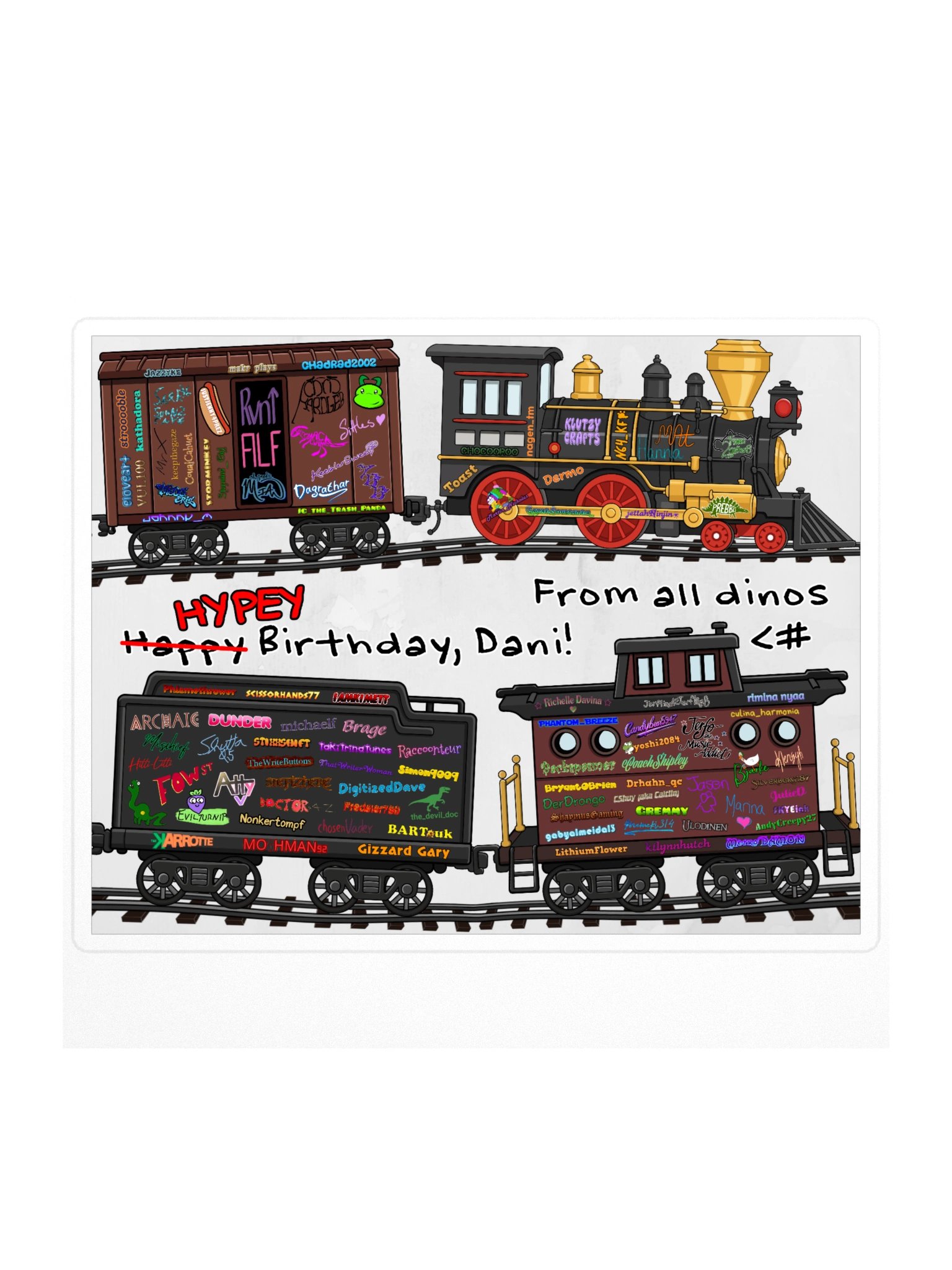 Nice and Normal Party 2026 Sticker (5.5'') product image (1)