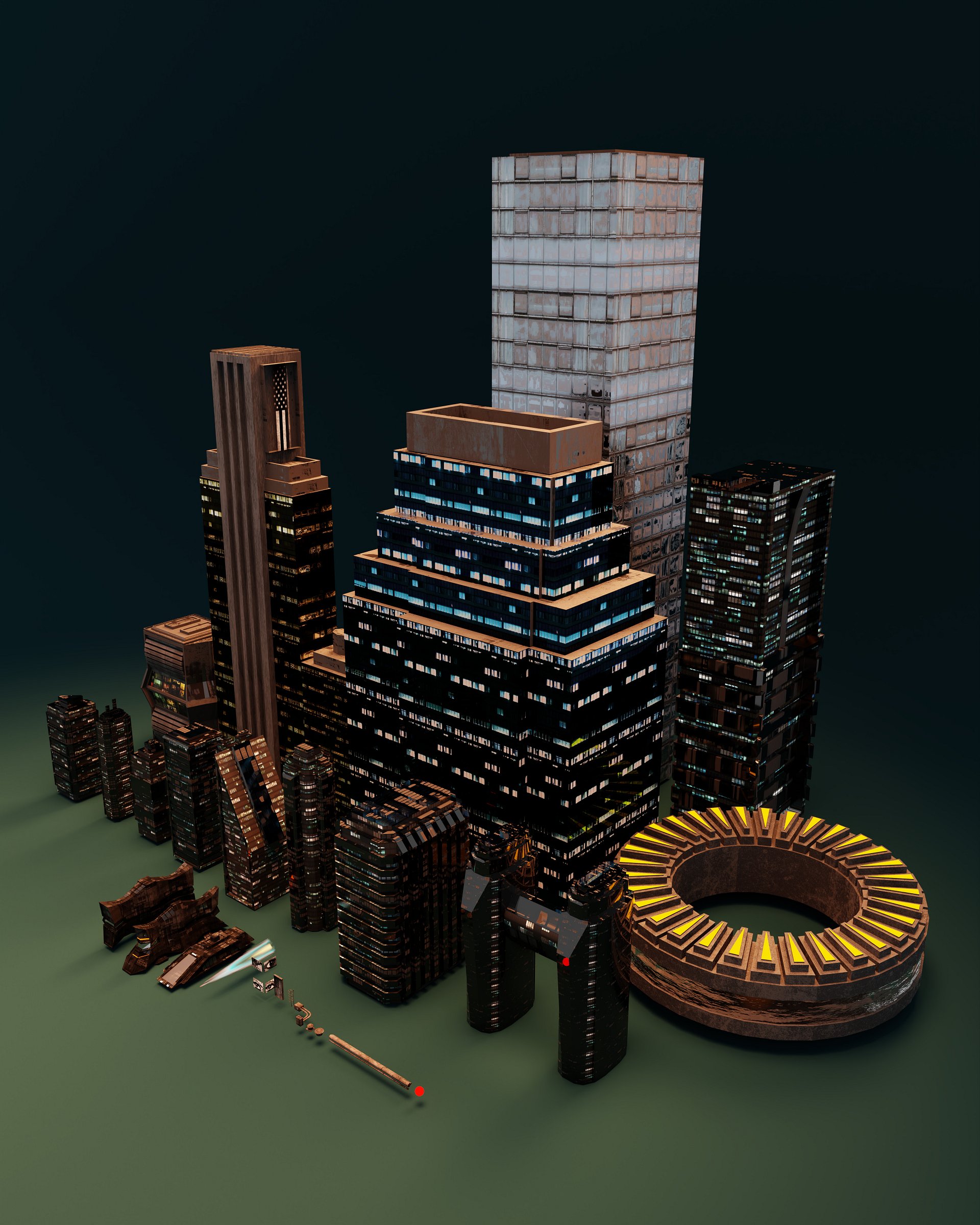 SKYSCRAPERS & CITY BUILDINGS product image (1)