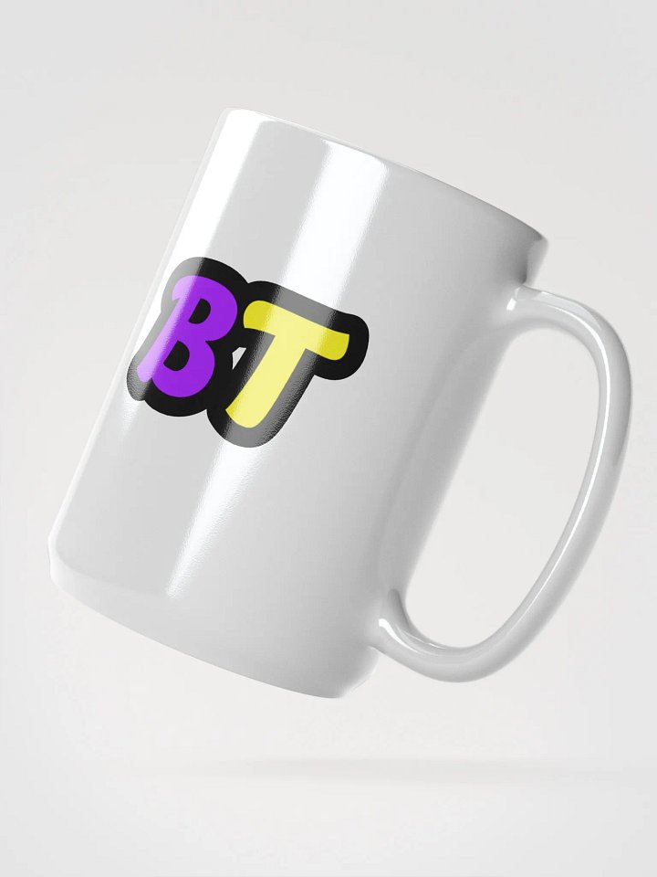 BT Logo White Glossy Mug product image (2)