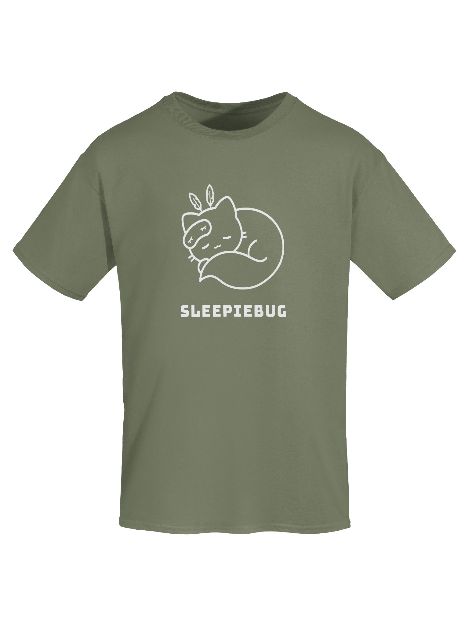 sleeping logo shirt product image (2)
