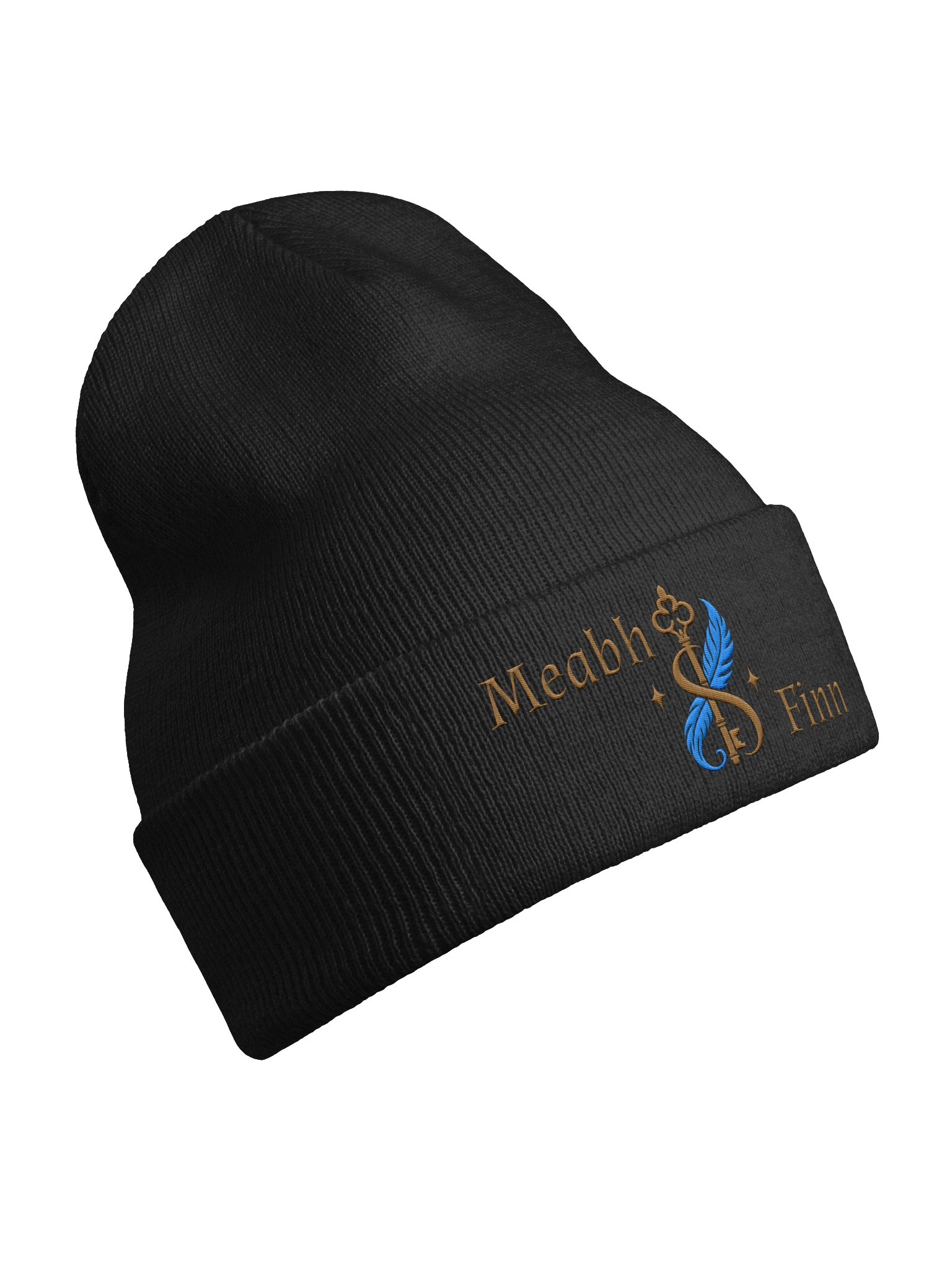 Keys & Feathers | Meabh & Finn Embroidered Beanie product image (8)