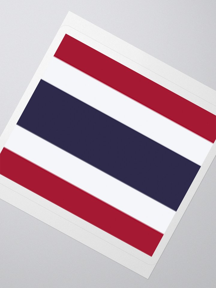 Thailand Flag Sticker - Premium Vinyl Design for National Pride product image (5)