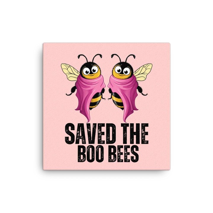 save the boo bees canvas product image (1)