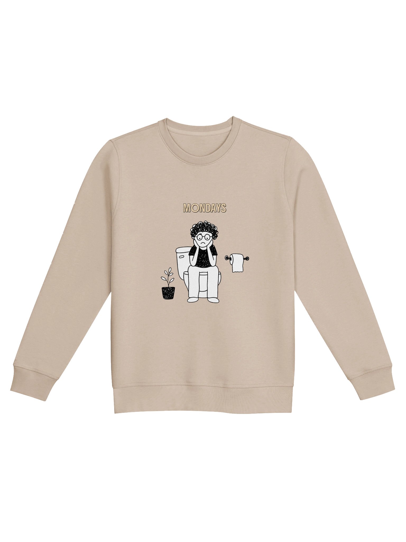Mondays Toilet Mood Sweatshirt product image (3)