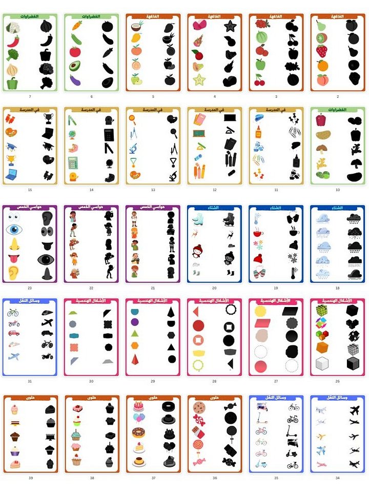 كراس 70 صفحة ملائمة الشكل وظله - pdf product image (1)