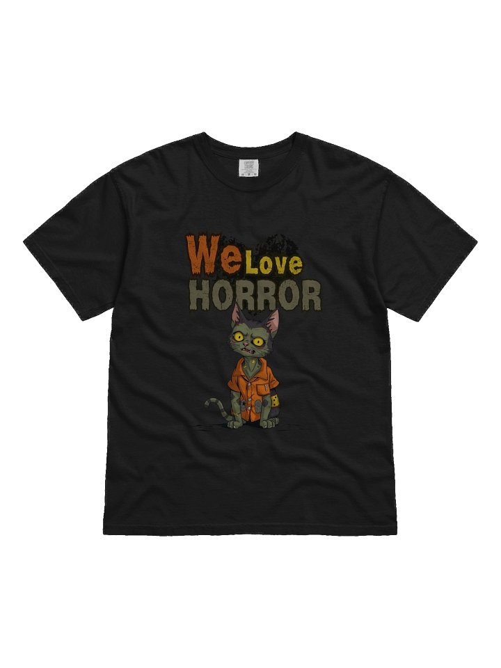 Horror Cat Comfort Tee product image (1)