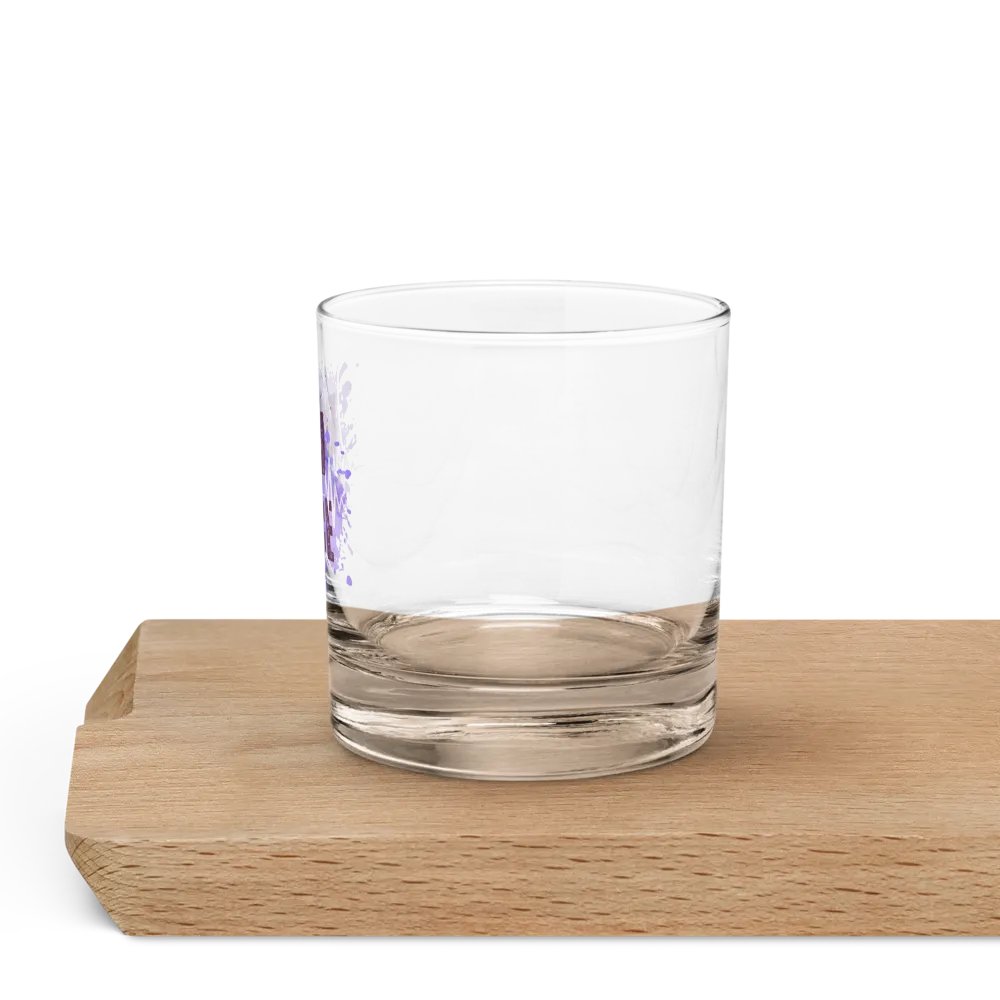 Born to Dance Her Silhouette Rocks Glass product image (6)