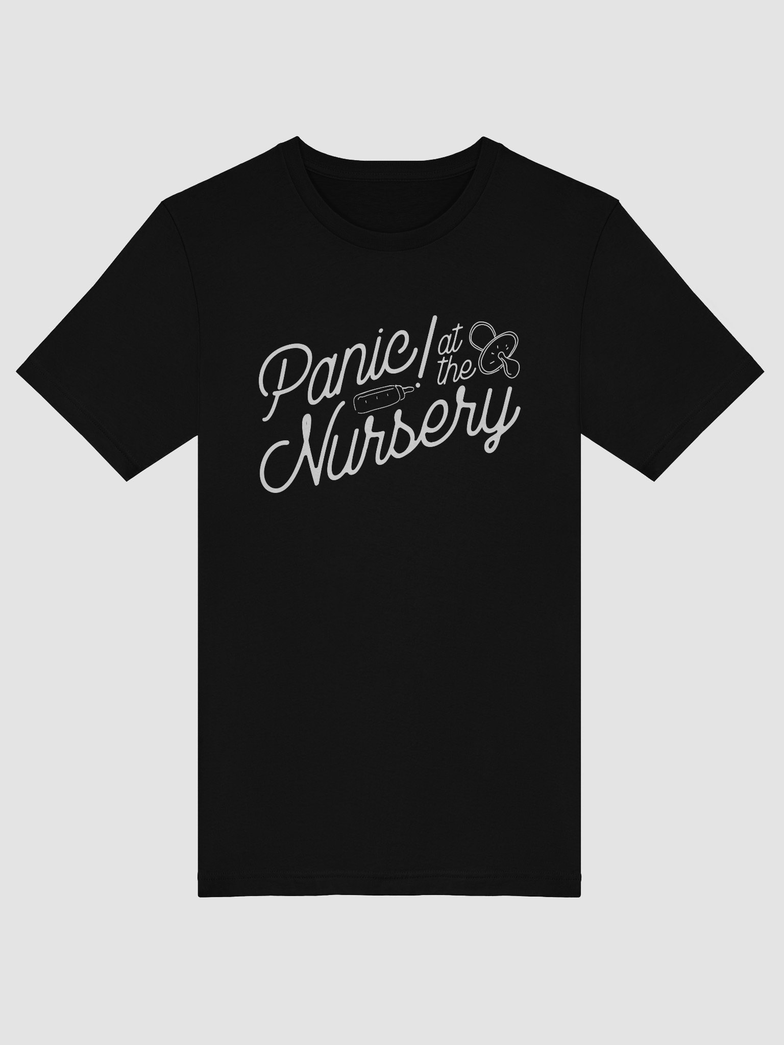 Panic at the Nursery Black Tee product image (5)