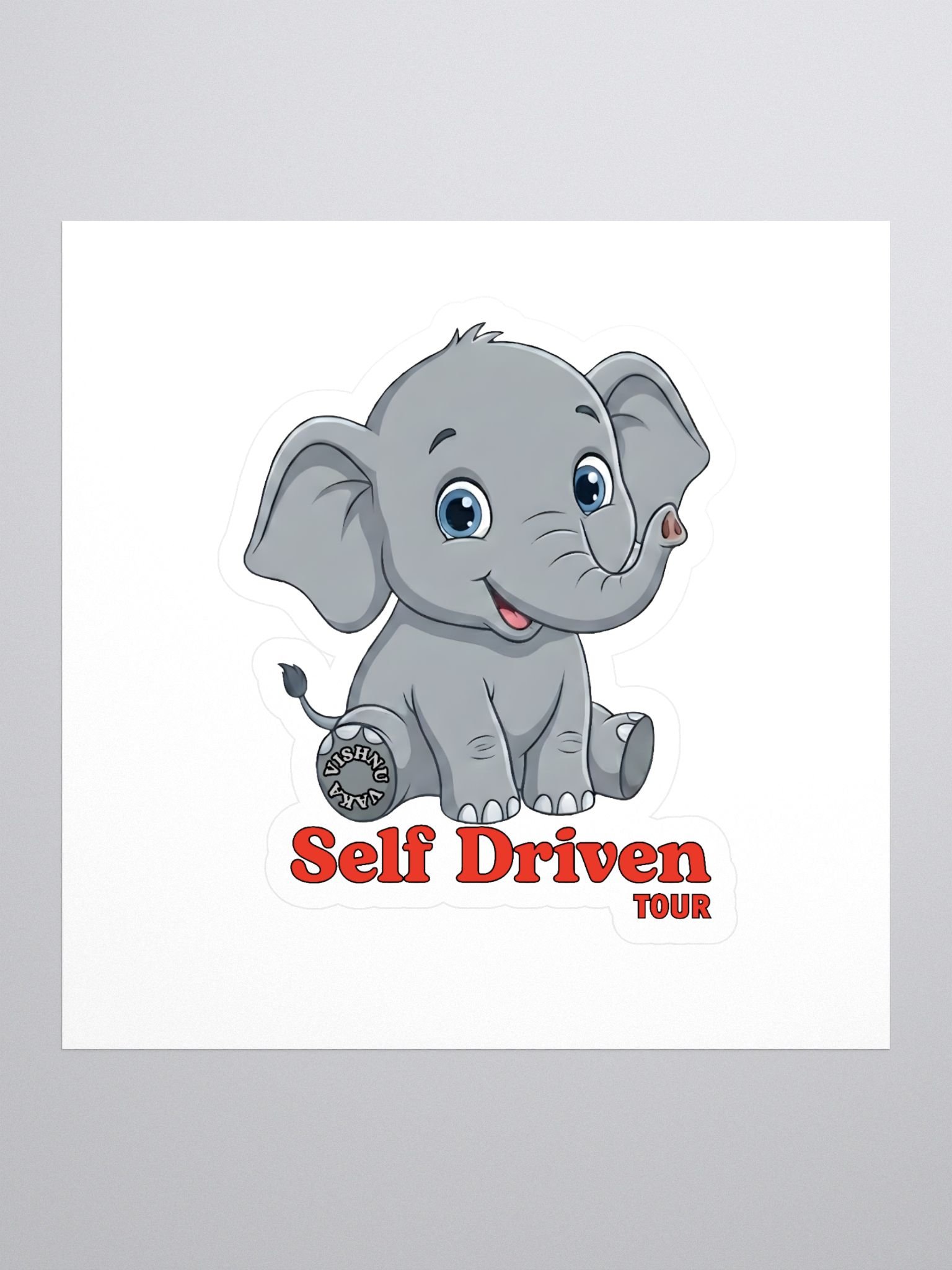 Self Driven Sticker product image (1)