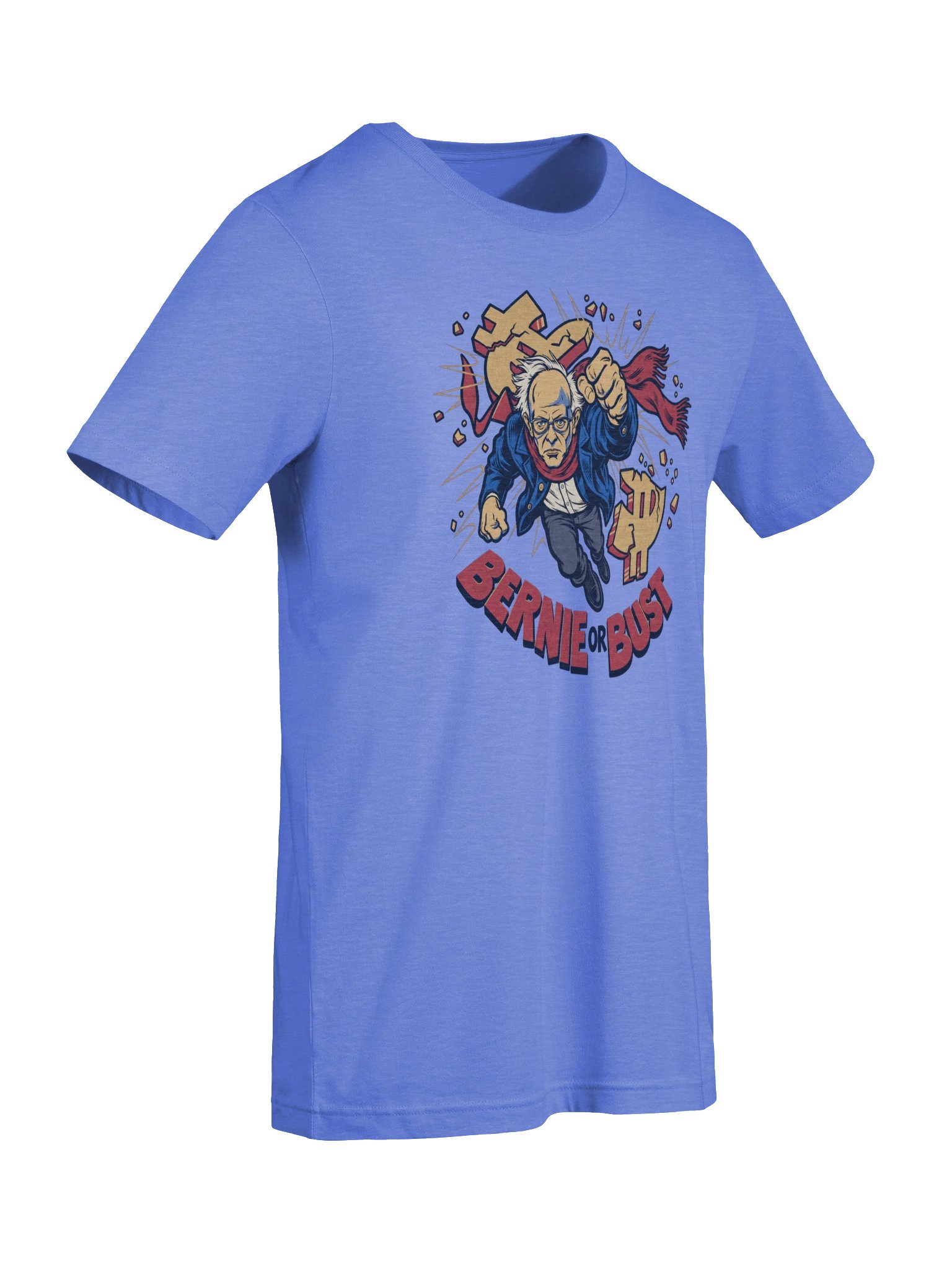 Bernie or Bust Unisex T-Shirt – Vintage Political Graphic Tee product image (3)