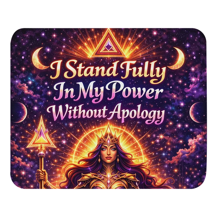 Cosmic Affirmations -Mouse Pad product image (1)
