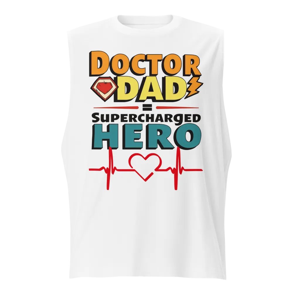 Supercharged Doctor Dad Muscle Tank product image (1)